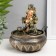 Table fountain with backlight "Hothee at the waterfall" 22.5x16x16 cm