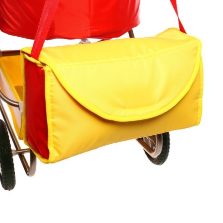 Puppet stroller No. 6, red/yellow color-3