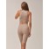 Women's top with a halter neckline Mirey Top Halter Neck, size 48-50, linseed color