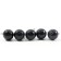 Cargo Cheburashka painted collapsible Yaman 5 pcs., 48 g, black