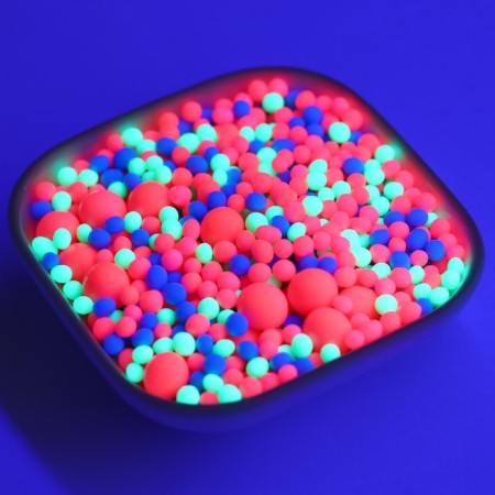 Sprinking is soft: pink, blue, green 25 g.-1