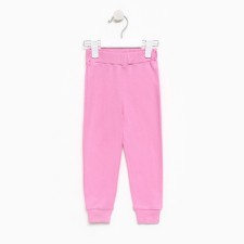 Pants for the girl, pink color, height 92 cm