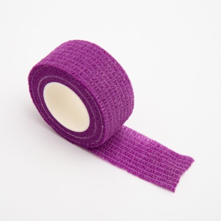 Self -fixed bandage, 2.5 cm, max. Extensibility 4.5 m, purple-1