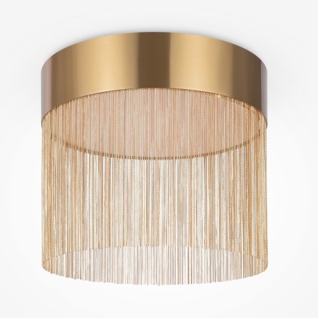Ceiling Lamp Maytoni Mod190CL-L18G3K, LED, 18W, 35x35x30 cm, 750lm, color gold