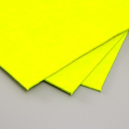 A set of soft felt "Astra" (3 pcs) lime, 3 mm, 400 gr. 20x30 cm-2