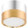 Lamp 1x12W GX53 8.2x8.2x6 cm, gold/chrome