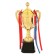 Cup 180b, award figure, gold, plastic stand, tricolor, 38.5 × 15 × 8 cm.