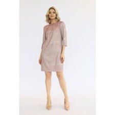 Dress with a V-neck on the back, size 42