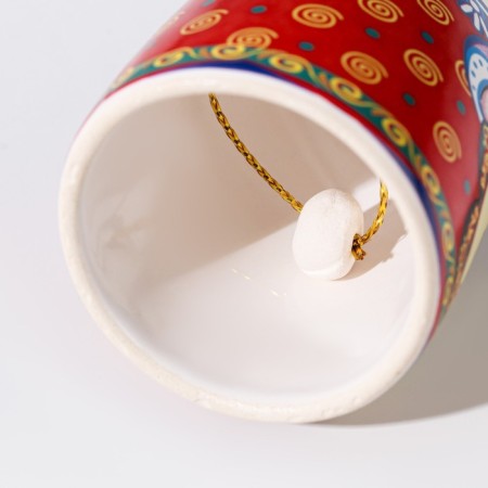 Matryoshka bell is medium with a pen, cat, mix 10 cm-4