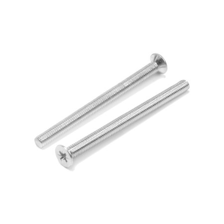 Screw, secret, galvanized, din965, m6x80 mm, 120 pcs