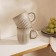 A set of mugs of ceramic SL Home "Monty", 400 ml, brown color