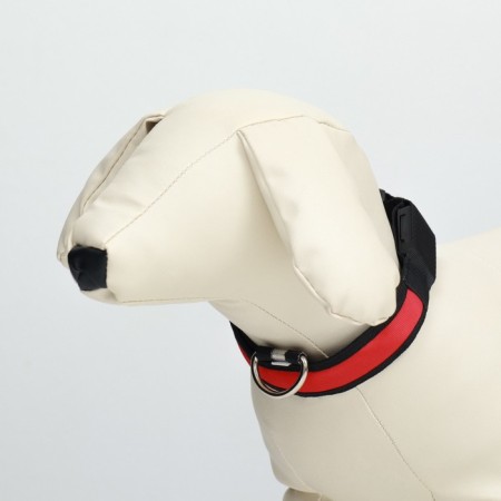 Collar with flash lighting 3 light modes, size S, Osh 35-43 x 2.5 cm red red-2