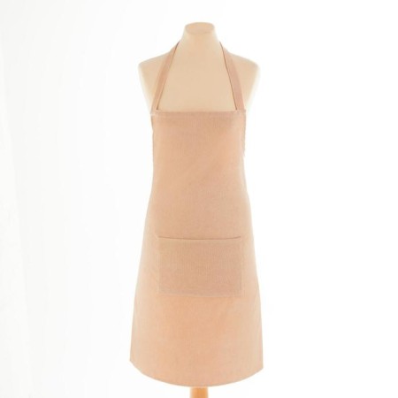 Apron Ethel "Classic" Beige color 65x80cm, 100%PE, velor-5