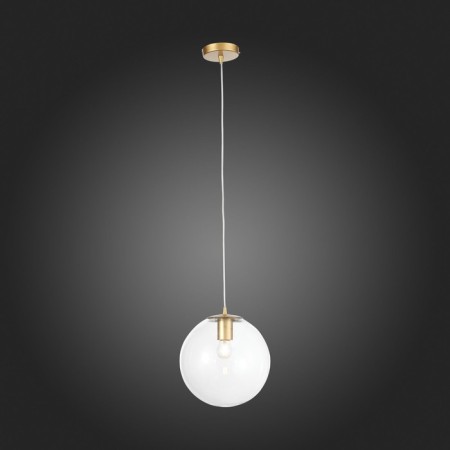 STL LUCE Sus. SL1150.203.01. Liora. 1x40 W, E27, 25x25 cm, matte gold color-2