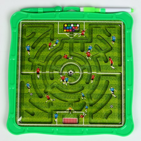 Game set Labyrinth "Football", marker board, 2 × 23 × 27.5 cm-1