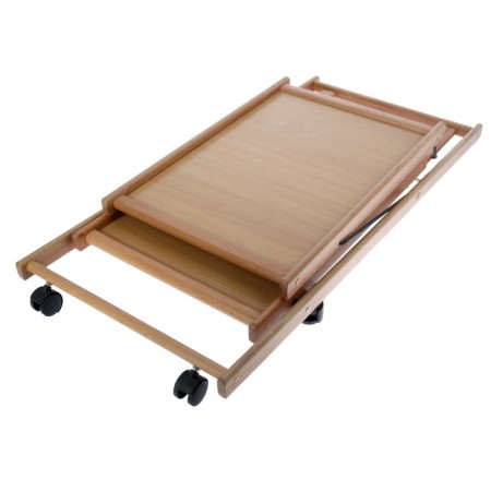 Serving table 2-tier r.phillip, 75 × 45 × 62 cm, light beech-4