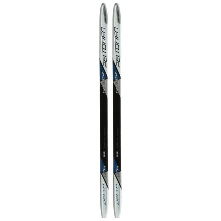Plastic skis, 120 cm, with a notch, the color of mix-5