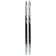 Plastic skis, 120 cm, with a notch, the color of mix