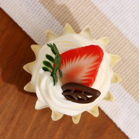 Mulyage - Magnet "Muffin with Strawberry" 5x5x4cm-2