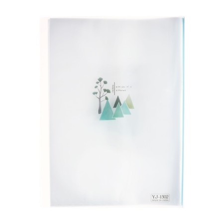 A4 folder format, with 40 transparent files "river", mix-8