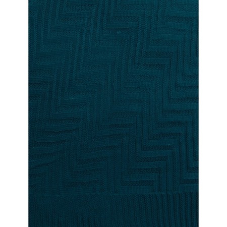 Buenas noches blanket, size 150x200 cm, turquoise color-6