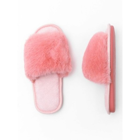 Bunny slippers, size 40-41, pink color-4
