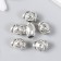Busina for creativity Metal "dog" silver 1x1.4 cm