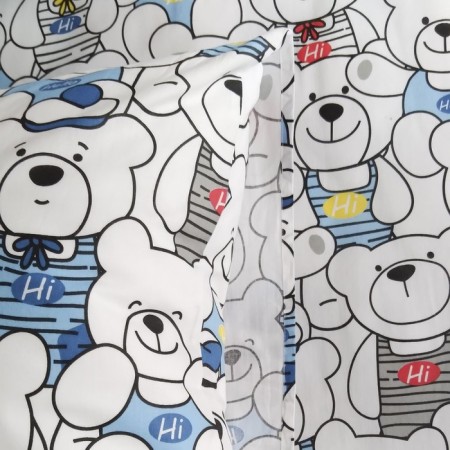 Bed linen 1.5 joint venture "Tear", size 145x215 cm, 143x215 cm, 50x70 cm-4