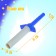 Sword of the light “Bright Warrior”, light effects, works from batteries, Mix color