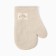 Ethel Ethel mittens, col. dairy, 20x28 cm, 70% HL, 30% linen, gut 250 g/m2