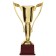 Cup 181b, award figure, gold, plastic stand, 28 × 14 × 7 cm
