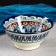 Rishtan ceramics "Patterns", 18 cm, big, mix
