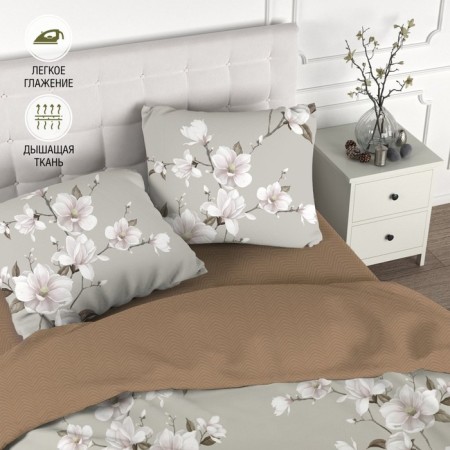 Bed linen euro, size 215x240 cm, 200x220 cm, 70x70 cm - 2 pcs-1
