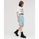 Shorts female bermuds minku pistachio color, size 42