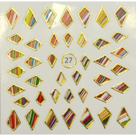 Nail sticker "Liquid Stone", 27