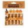Decorative clothespins with a rope for the suspension "Pumpkin on Halloween" set 10 pcs., 1.5 × 12 × 14 cm