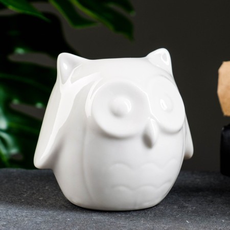 Pot "Council Moon" White, 10.5x9x10cm-1