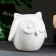 Pot "Council Moon" White, 10.5x9x10cm
