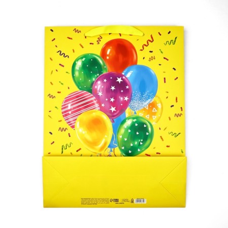 Laminated bilateral laminate “Happy”, with quiet and postcard, L, 40 × 31 × 11.5-6