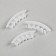 Closure Discover "Snail", 4 cm, set 50 pcs., Greengo