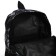 School backpack from textiles on lightning, 3 pockets, black color