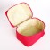 Lightning cosmetic bag, raspberry color