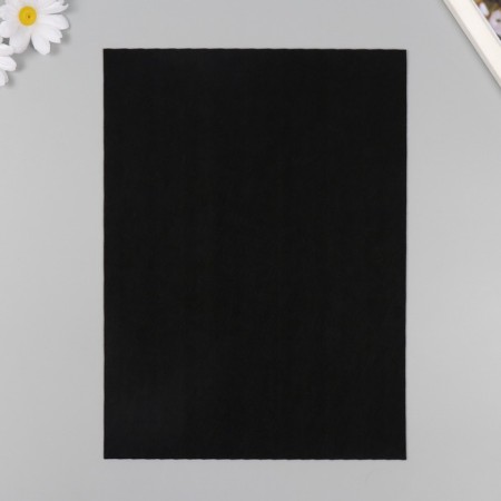 A set of felt 22x30 cm, 5 sheets, Korea, col. black-3
