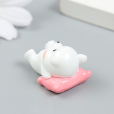 Figure for Florarium Polystone "Bear Resting" 3x2 cm-2