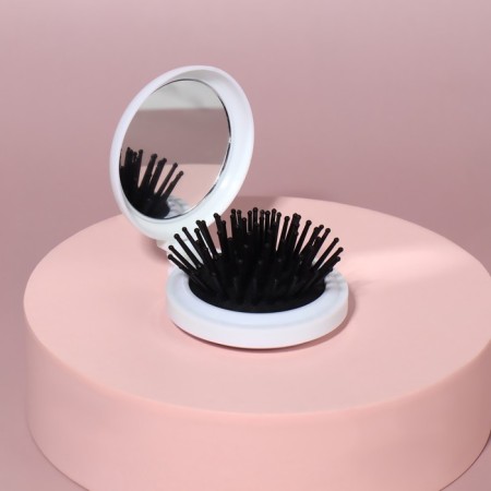 The comb is massage, folding, with a mirror, D = 6.5 cm, Mix drawing-5