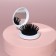 The comb is massage, folding, with a mirror, D = 6.5 cm, Mix drawing