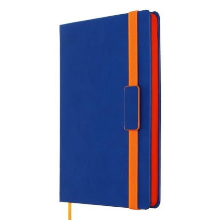 Delid Ledled B5, 136 Leggenda sheets, hard cover, artificial leather, blue-2