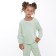 Pajamas for a girl, mint color, height 110 cm