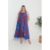 Women's dress, size 62, blue color