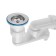 Siphon for shower pallet "Ani Plast" Varangian VE215, 1 1/2 "x 40 mm, with a corrugation 40/50 mm